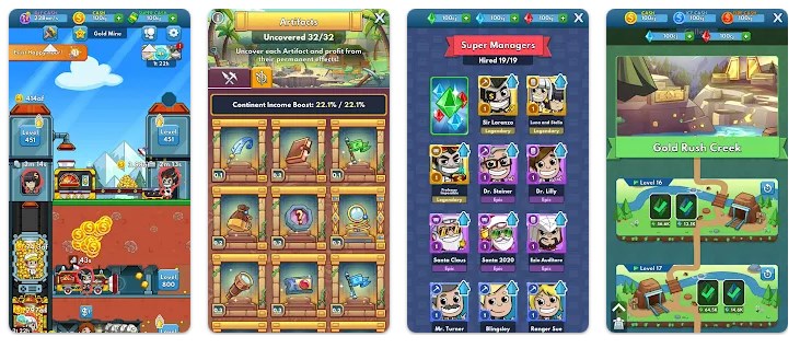 Idle Miner Tycoon: Gold Games 